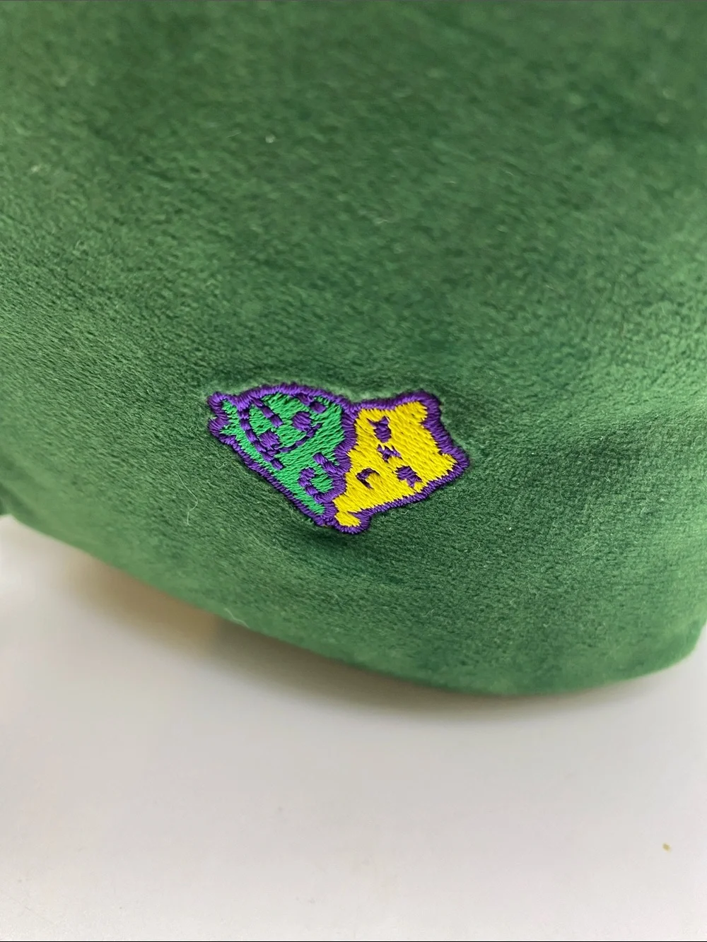 Green Avocado Cat Plush Toy - Soft Pet Play Pillow